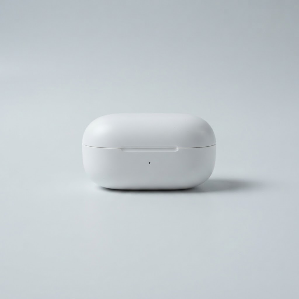 Wireless earbuds listing before ImportMate